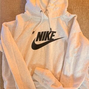 Nike Women's Cream Hoodie Sweater